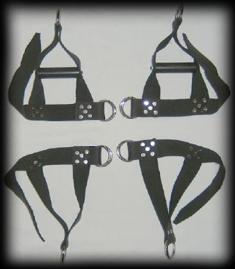 leather suspension cuffs